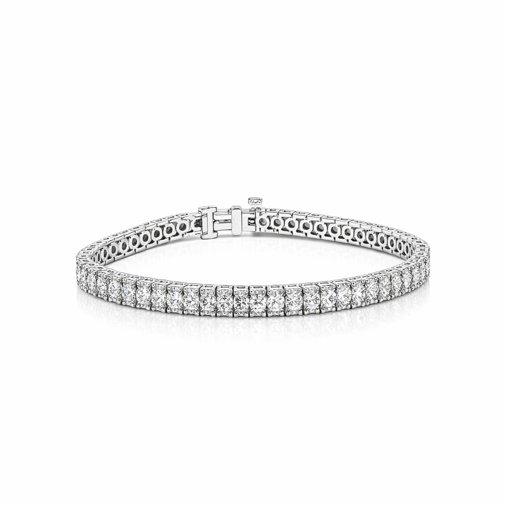 Diamond Tennis Bracelet after retouching